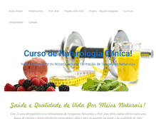 Tablet Screenshot of naturologiaclinica.org